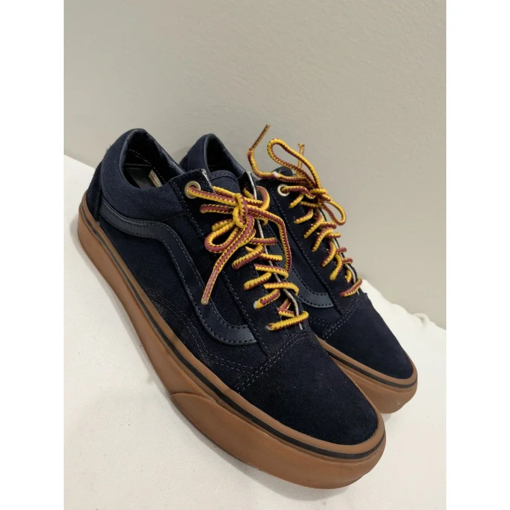 Vans Skate Shoes Sneakers Gum Sole sky captain Blue Men's Sz M 7 W 8.5